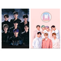 Set of 2 Ovaku BTS Group diaries A5 200 pages /100 leafs