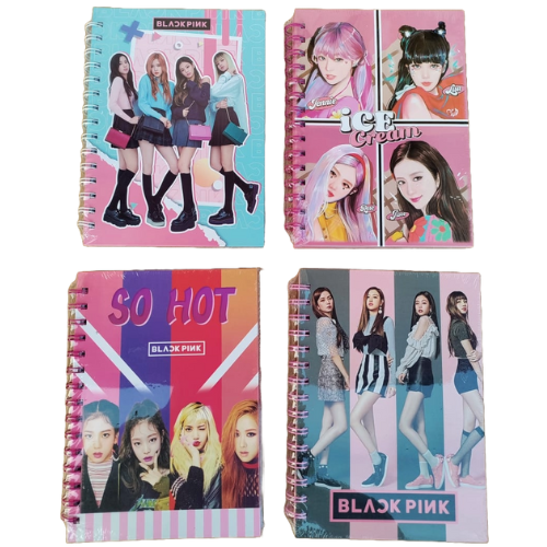2pc - Black Pink Sprial Diary (Unit price 95)