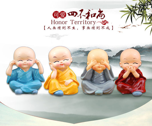 Monks Set of 4