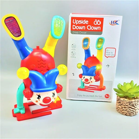 UPSIDE DOWN CLOWN Musical toy