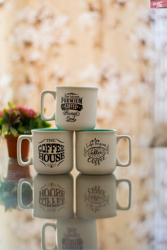 White series Coffee mug