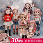Mix design Dolls with foldable joints with music
