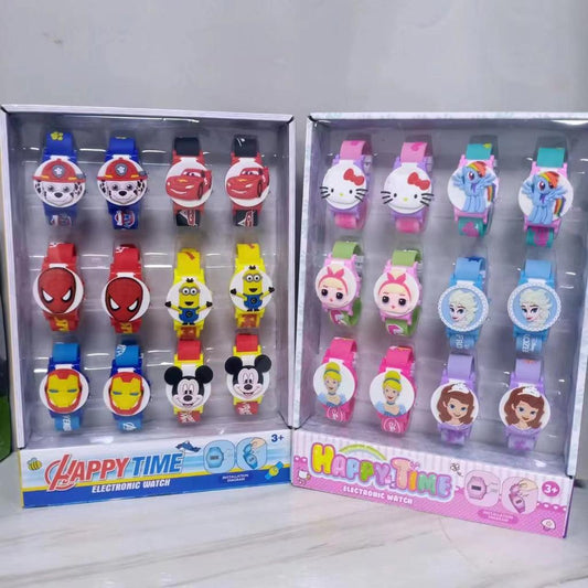 Mix Boys kids watch Pack of 12 box ( eff 80 rs each )
