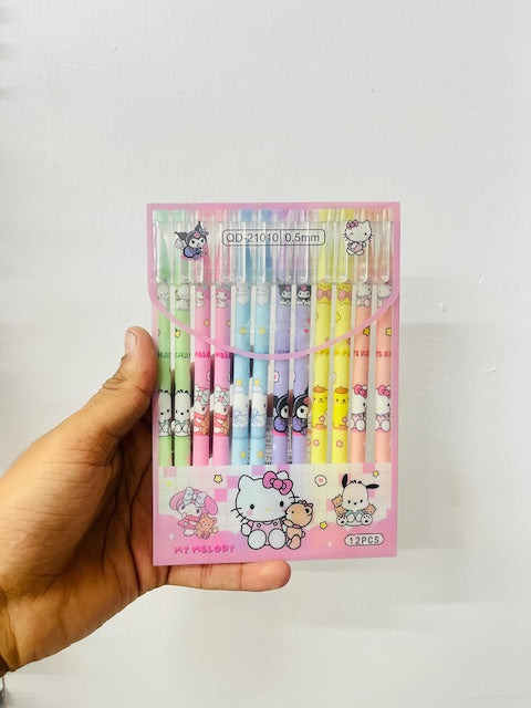 Hello kitty erasable pen (Pack of 12)