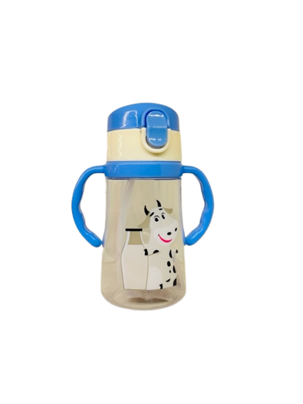 Cow design kids bottle