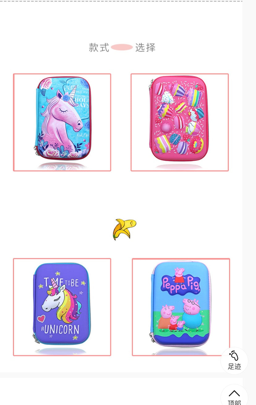 Unicorn/ super hero / Frozen Mix design Full size Smiggle kit