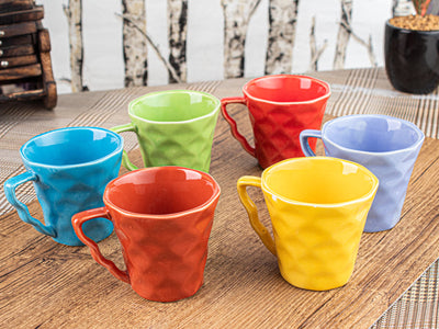 Diamond coffee mug