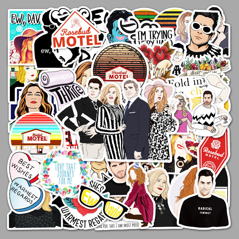 Schitt's Creek Stickers 50 pcs