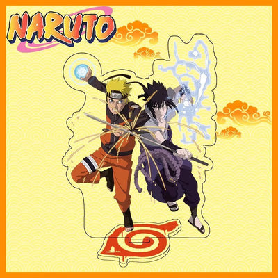 Pack of 2 Natuto fireball Vs. Sasuke Acrylic standie (eff. Price 110)