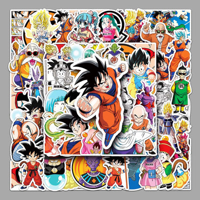 DBZ Stickers set of 50