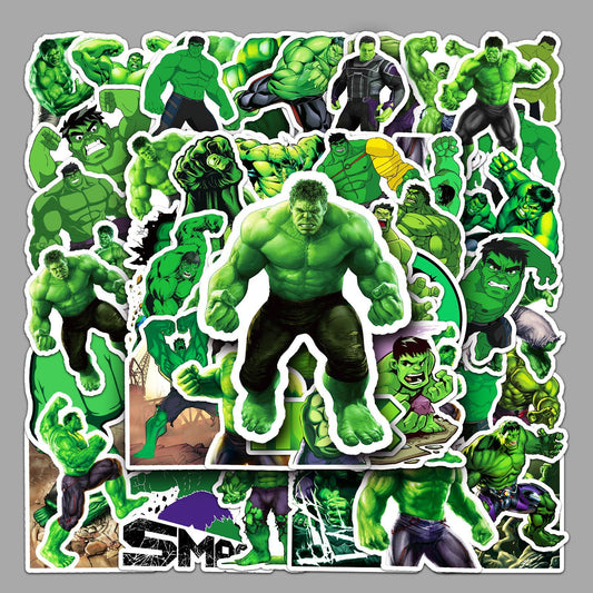 Hulk stickers 50 sheets