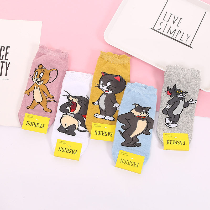 pack of 20 tum & jurry socks