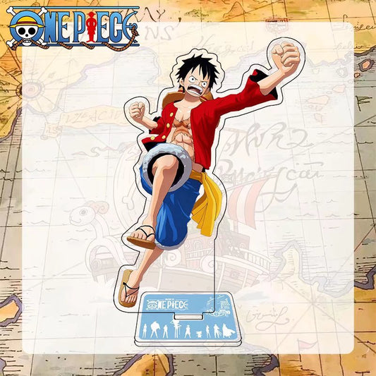 Set of 2 - Acrylic Standee Luffy Hat