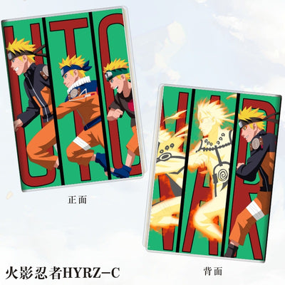 Set of 2 - Plastic cover diary Natuto Strips