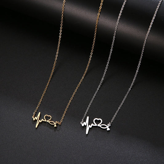 Infinity Heartbeat Necklace