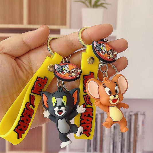 Tum or Jurry Rubber Keychain