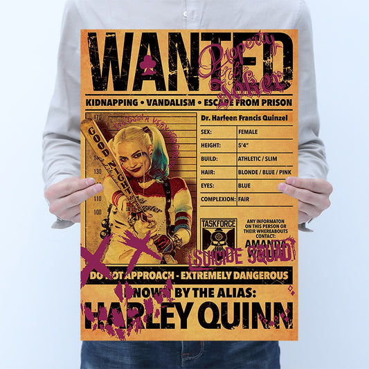 Harley Quin Poster 50*35