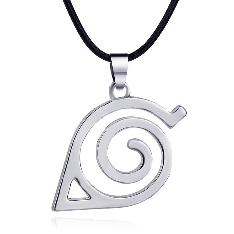 Natuto Hidden Leaf Village Logo Necklace