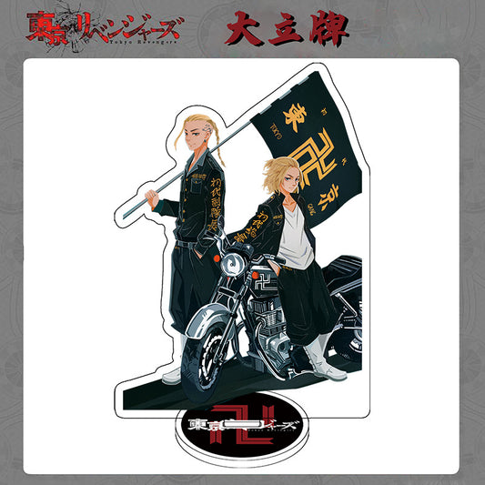 Set of 2 - Acrylic Standee Tokyo Revenger Bike