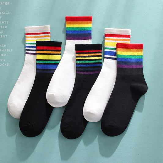 Set of 6 Rainbow Socks ( eff. Price 20)