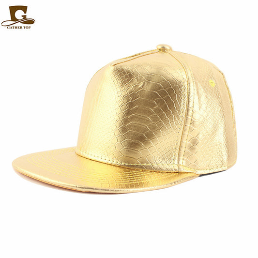 Golden Hip Hop Cap