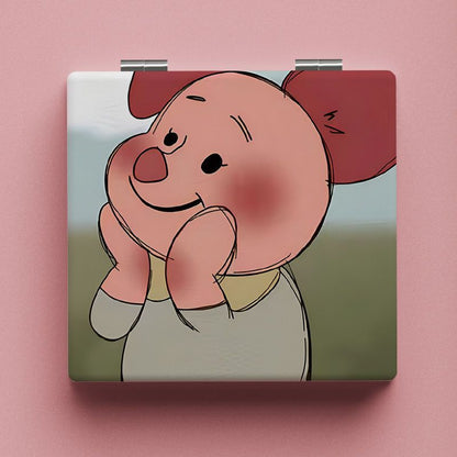 3 PCS Winni the puh wife bear Pocket Mirror  ( eff price 65)