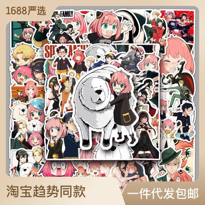 spy x  Stickers set of 50