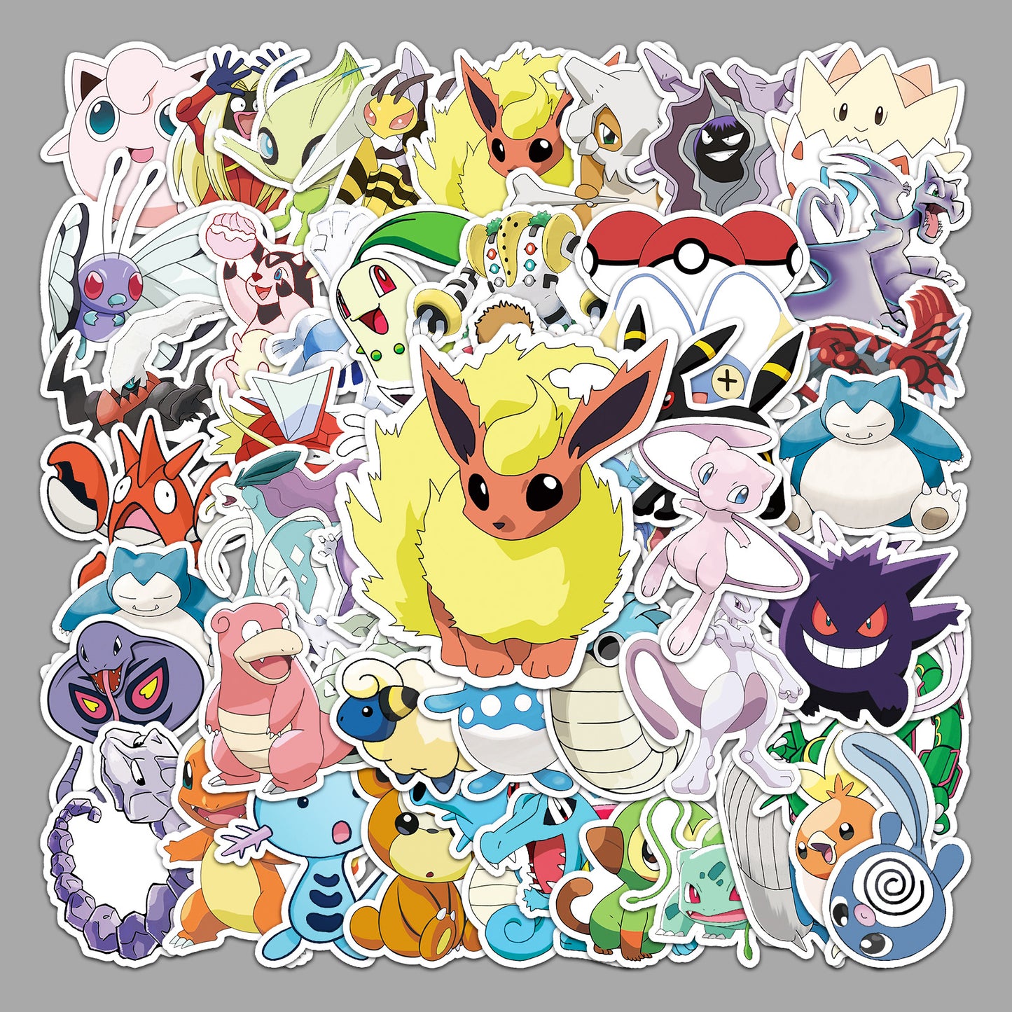 Pokmon Stickers set of 50