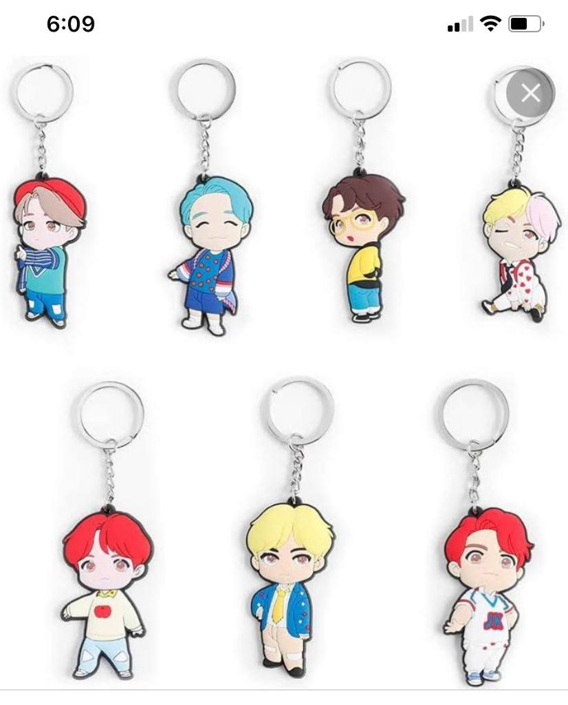 Bts Metal Keychain Big Daddy Store