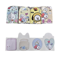 Set of 3 BTS BT 21 Sticky Note Booklet (Net Price 45)