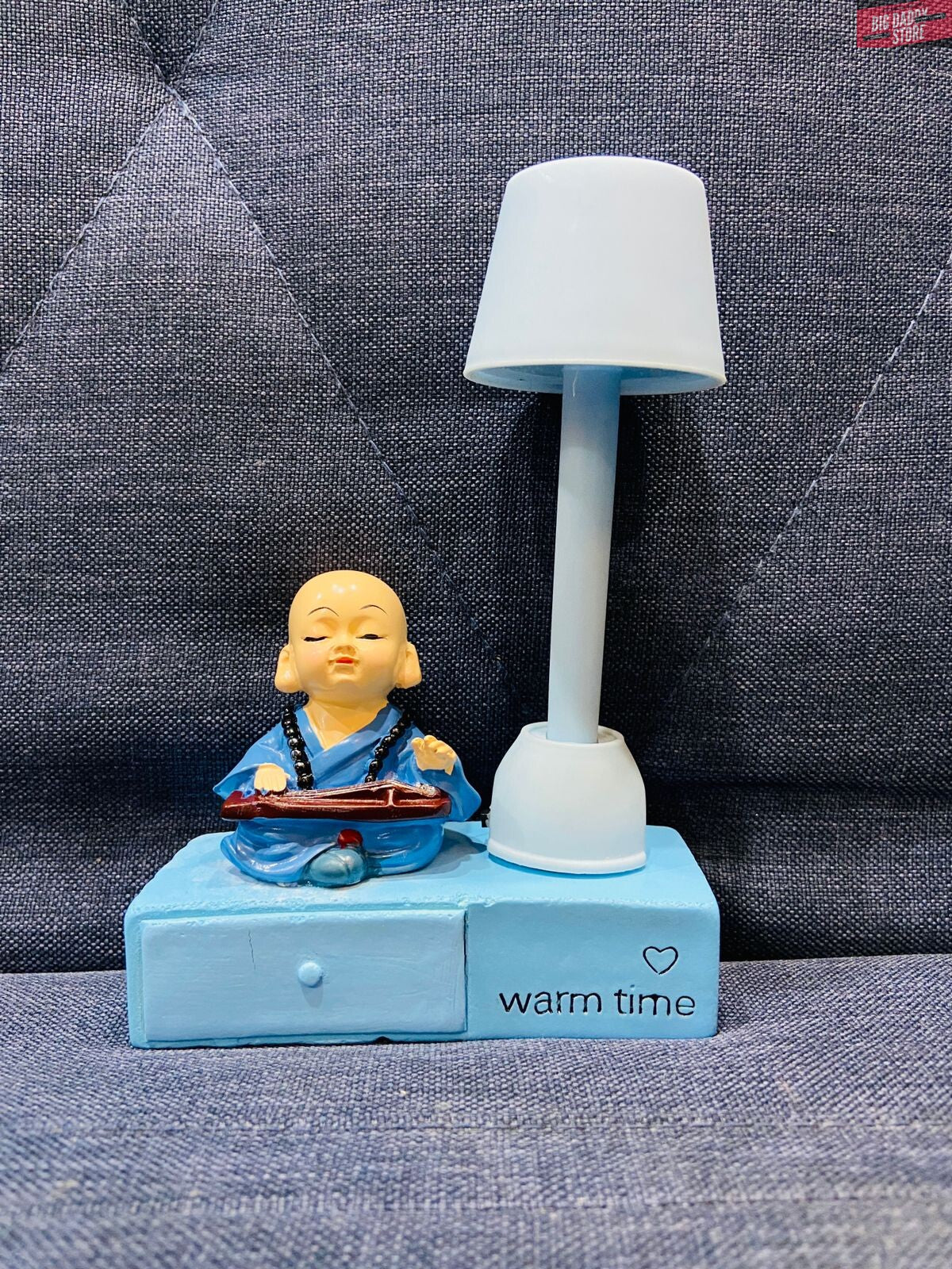 Warm Time Monk Lamp