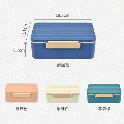 NEW PLASTIC LUNCH BOX