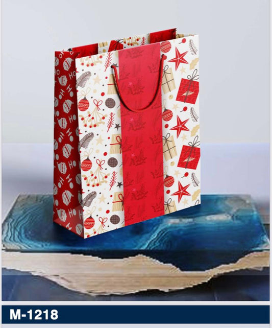 Medium size gift paper bags ( Pack of 12 )