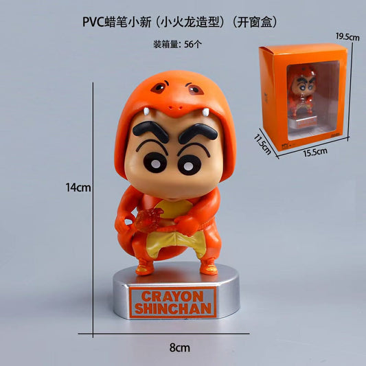 Orange shinchan new figure
