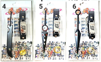 Natuto 3 pc kunai accesories set