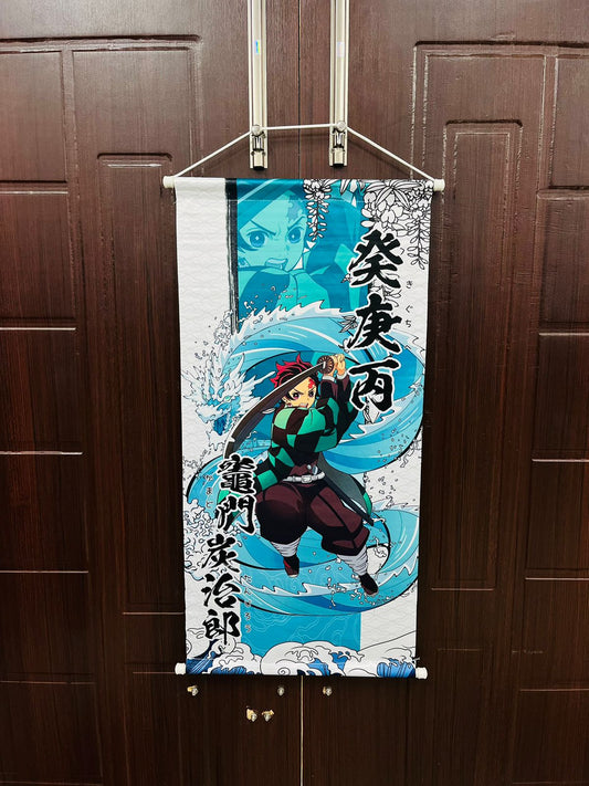 Tanjiro wall hanging scroll
