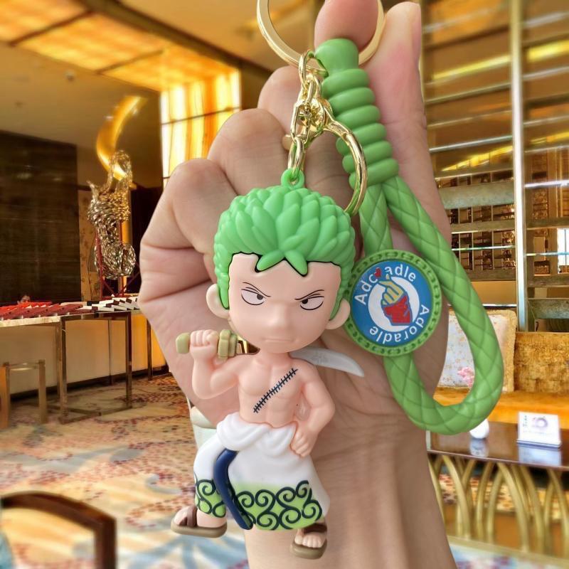 Zoro sword rubber key chain