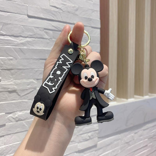Mickey Rubber keychain