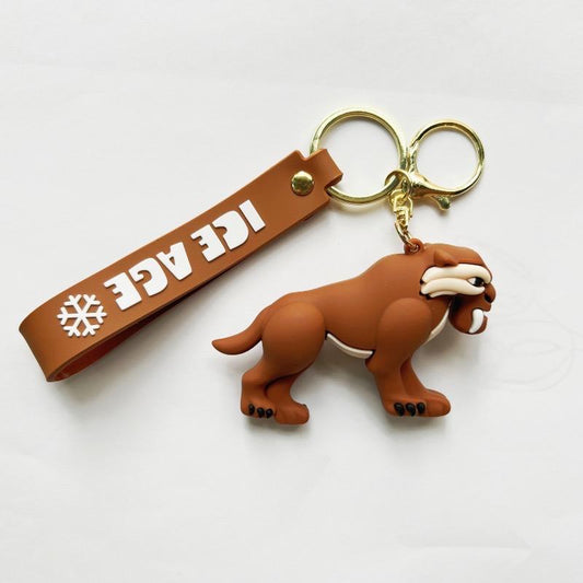 ice age Rubber keychain