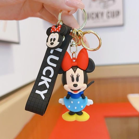 Minni Mouse Rubber keychain