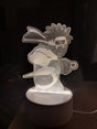 Natuto Kunai 3d Lamp