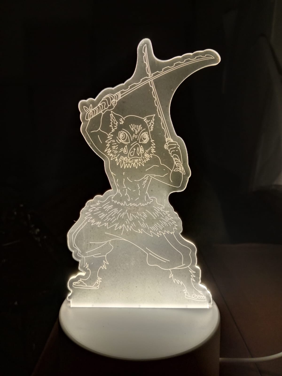 Inosuke 3d Lamp