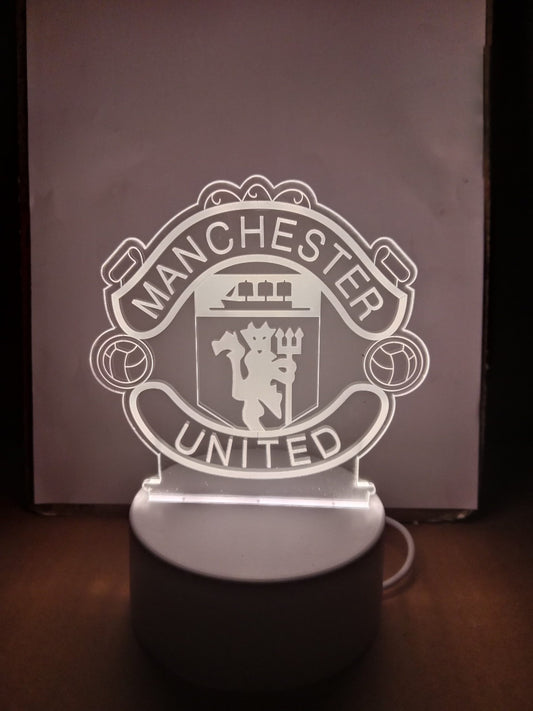 Manchester United 3d Lamp