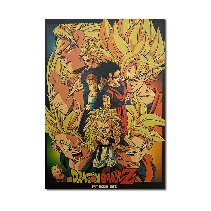 20 sheet - DBZ yellow Hair guys