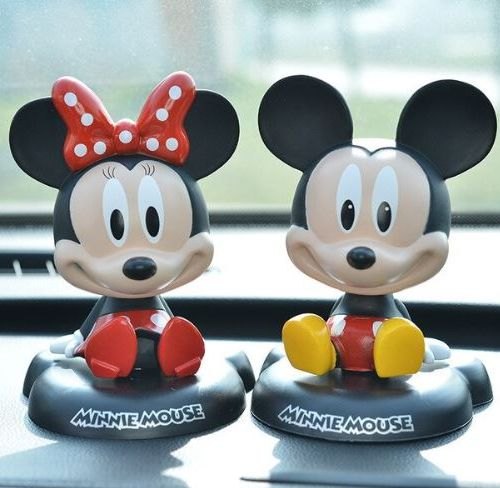 Mickey Mouse Minnie Mouse Bobble Head