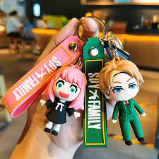 Spy x Family rubber keychains