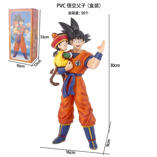Goku with his baby