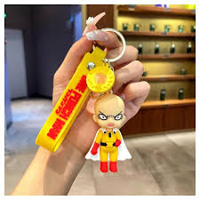 One punchman Rubber keychain