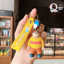 Doremon jiyaan Rubber keychain