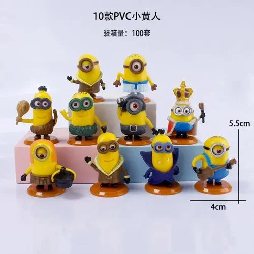Mini on set of 10 Little Figures